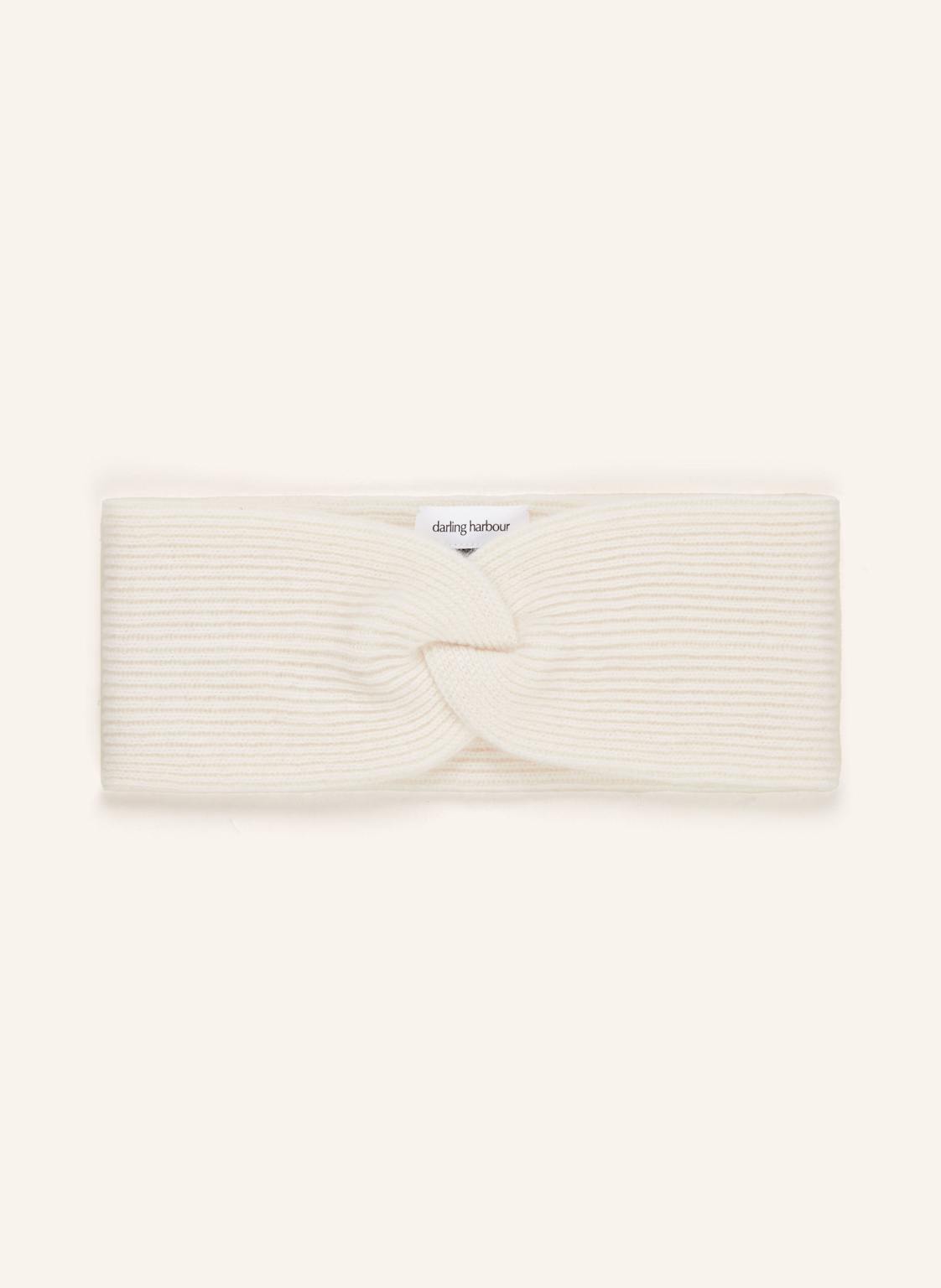 Darling Harbour Stirnband Aus Cashmere weiss Darling Harbour Stirnband Aus Cashmere weiss von darling harbour