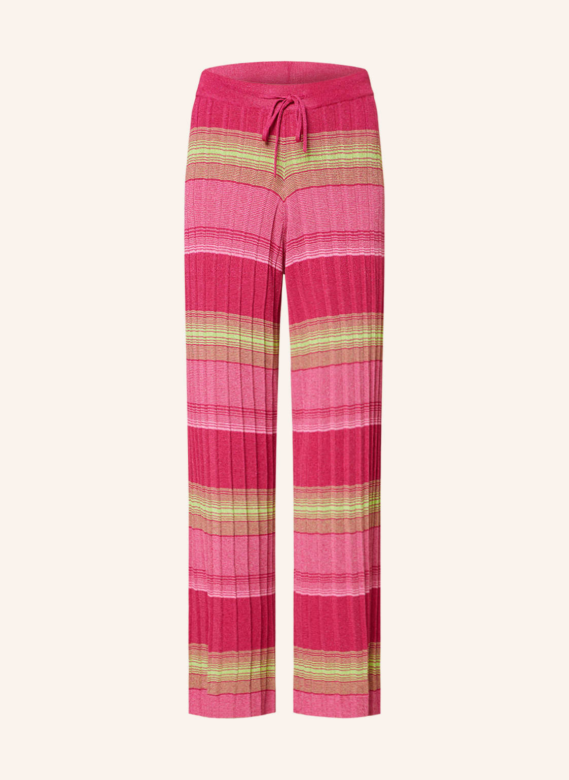 Darling Harbour Strickhose Mit Glitzergarn pink von darling harbour