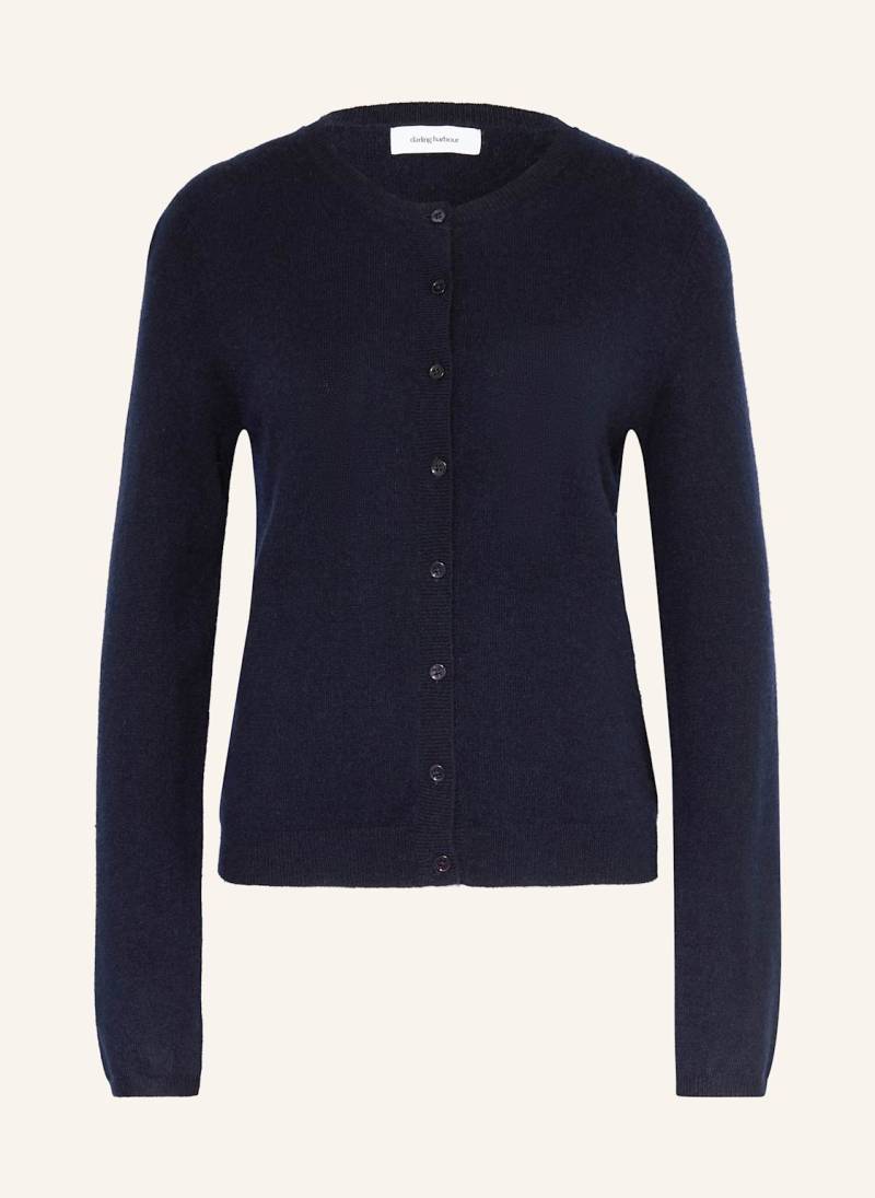 Darling Harbour Strickjacke Aus Cashmere blau von darling harbour
