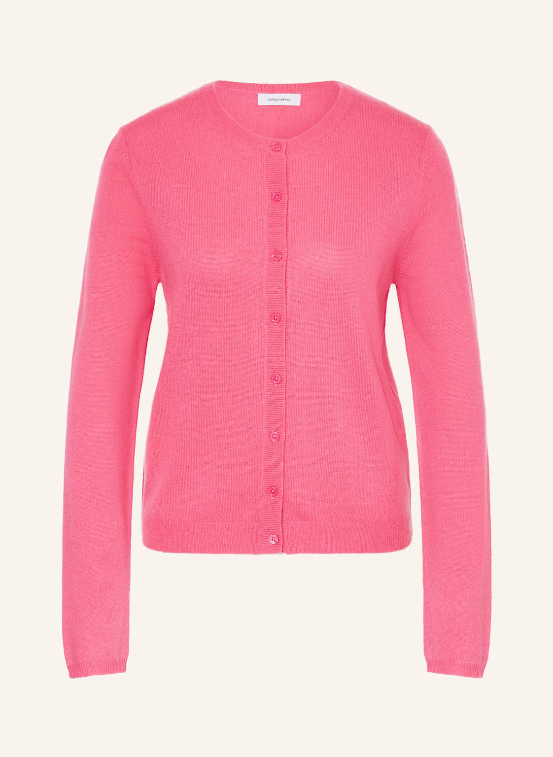 Darling Harbour Strickjacke Aus Cashmere rot von darling harbour