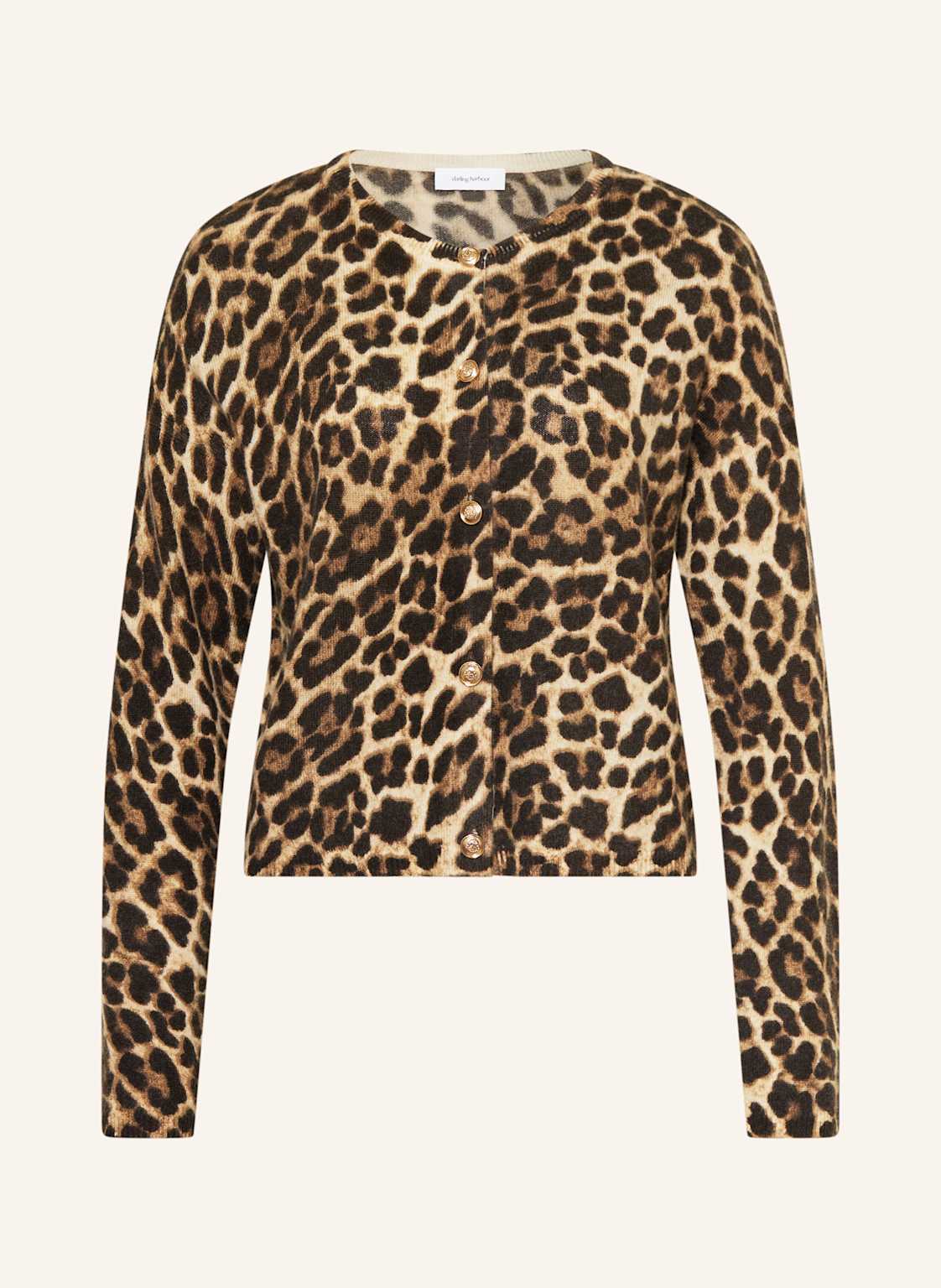 Darling Harbour Strickjacke Mit Cashmere braun von darling harbour