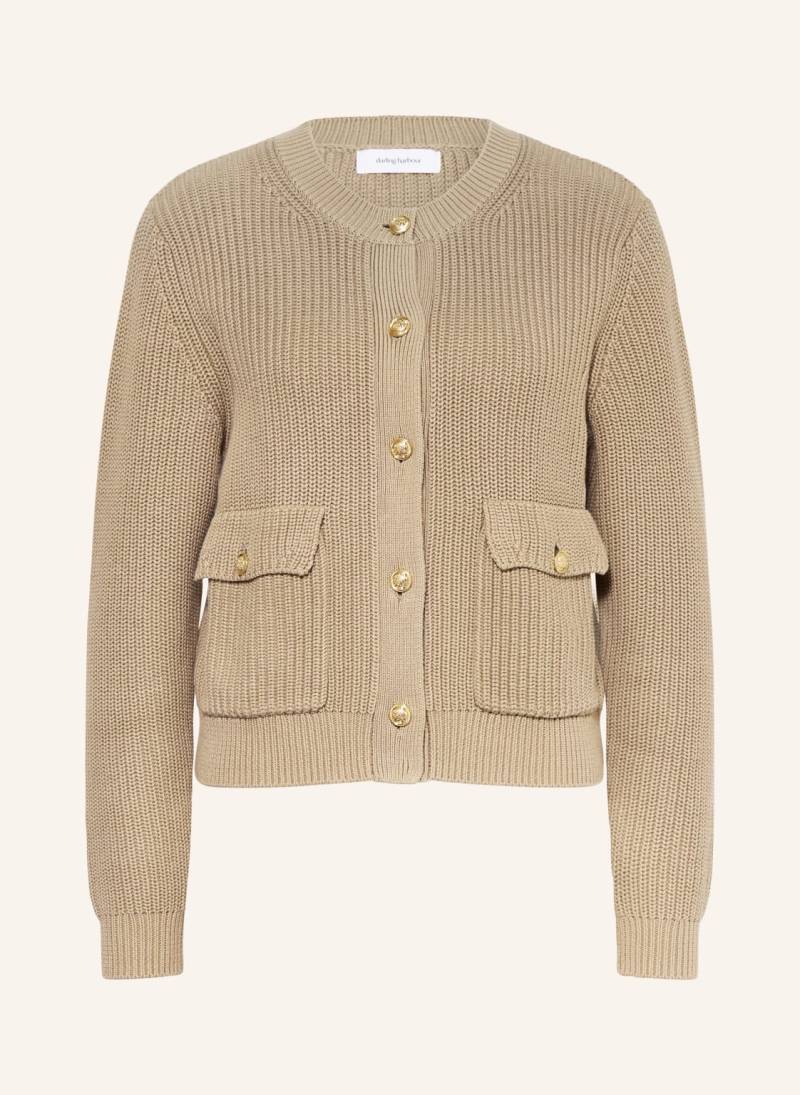 Darling Harbour Strickjacke beige von darling harbour
