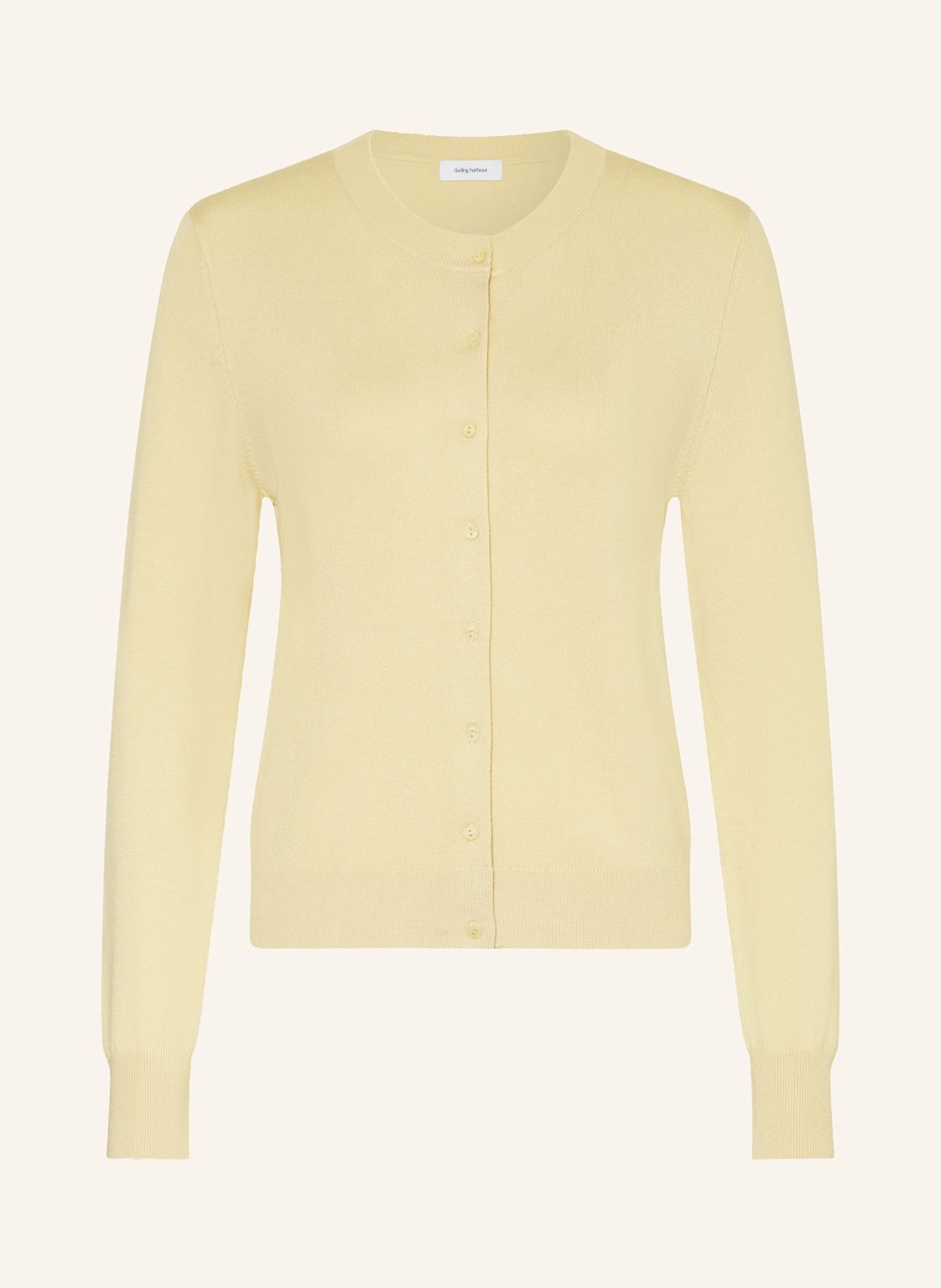 Darling Harbour Strickjacke gelb von darling harbour