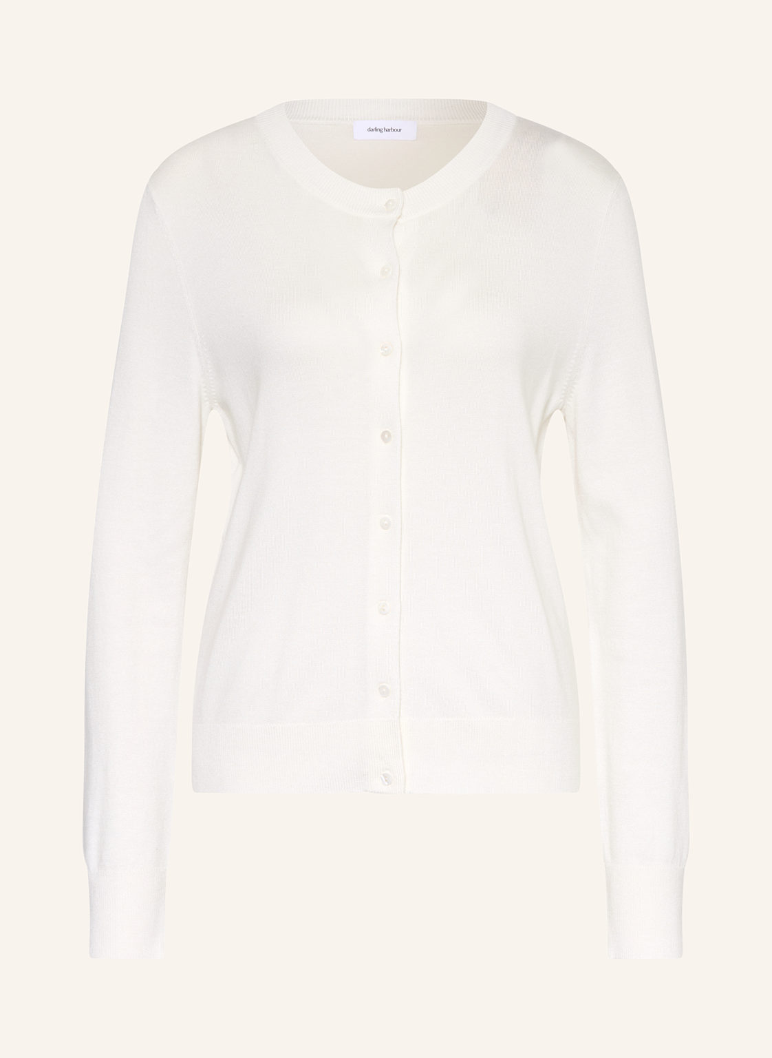 Darling Harbour Strickjacke weiss von darling harbour