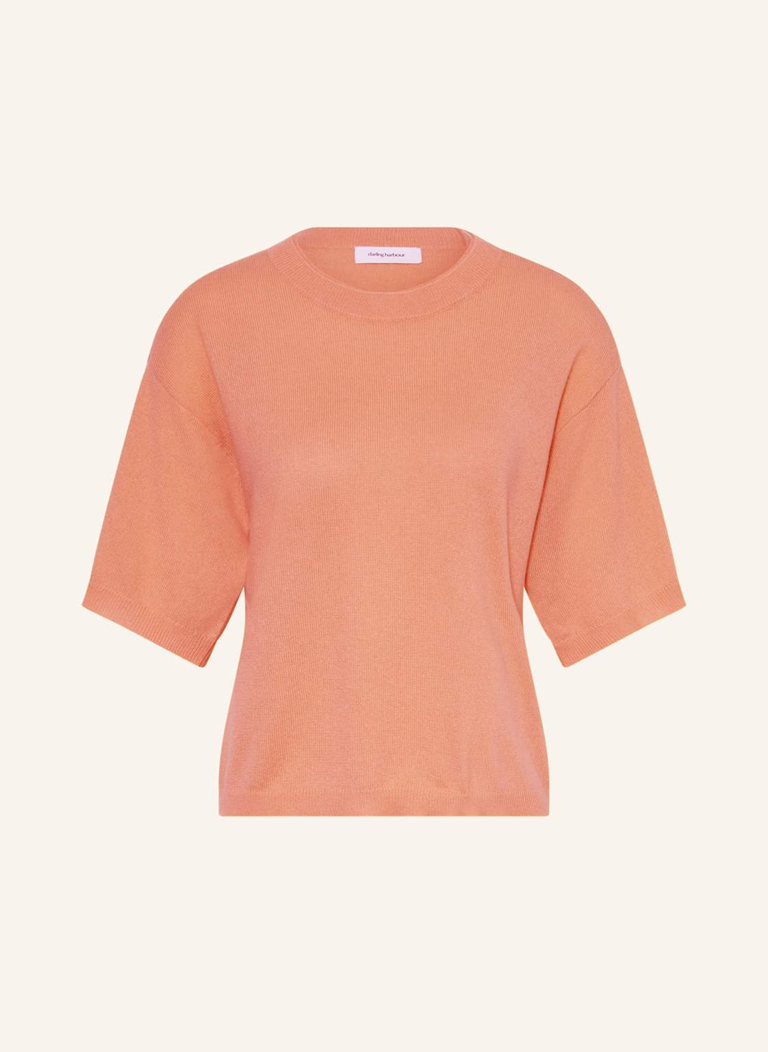 Darling Harbour Strickshirt Aus Cashmere orange von darling harbour