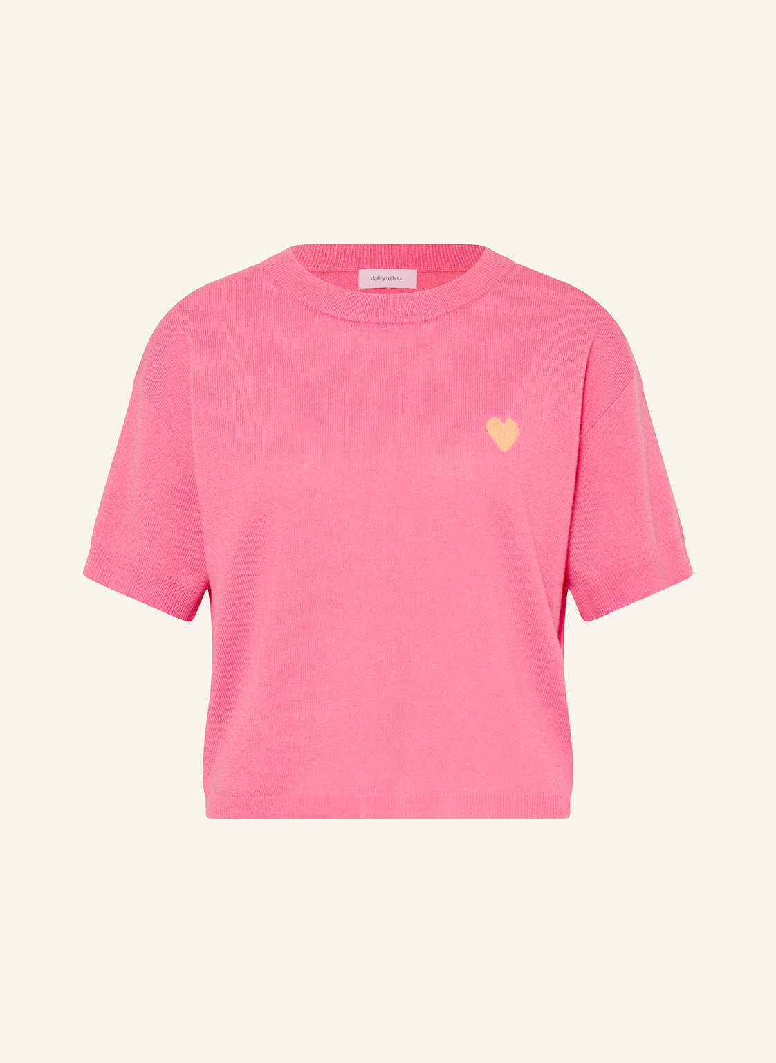 Darling Harbour Strickshirt Aus Cashmere rot von darling harbour