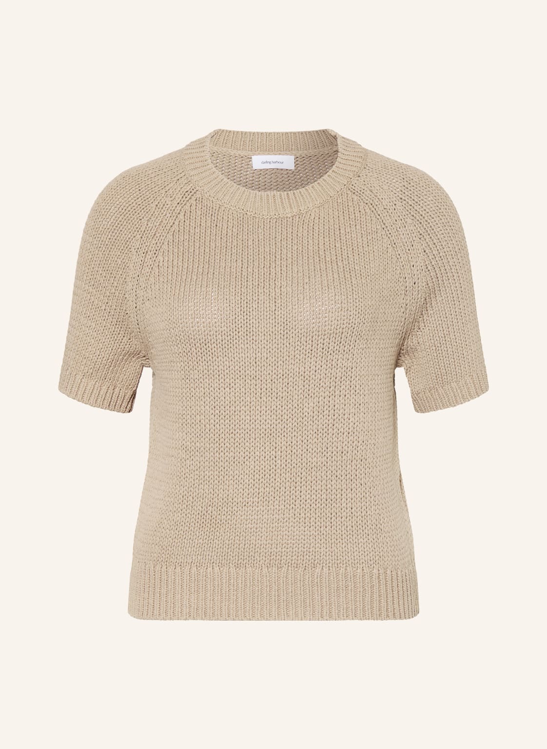 Darling Harbour Strickshirt beige von darling harbour