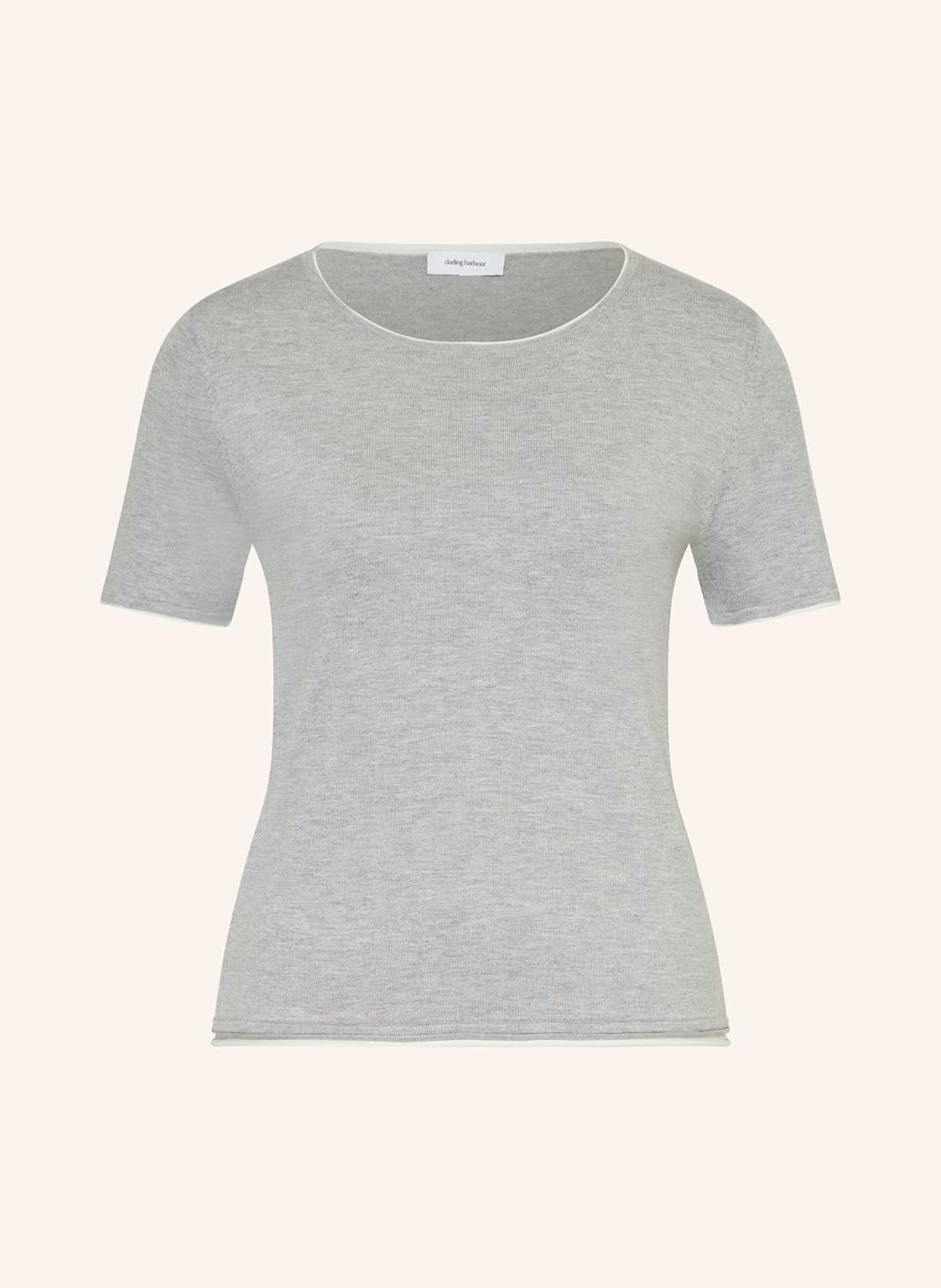 Darling Harbour Strickshirt grau von darling harbour