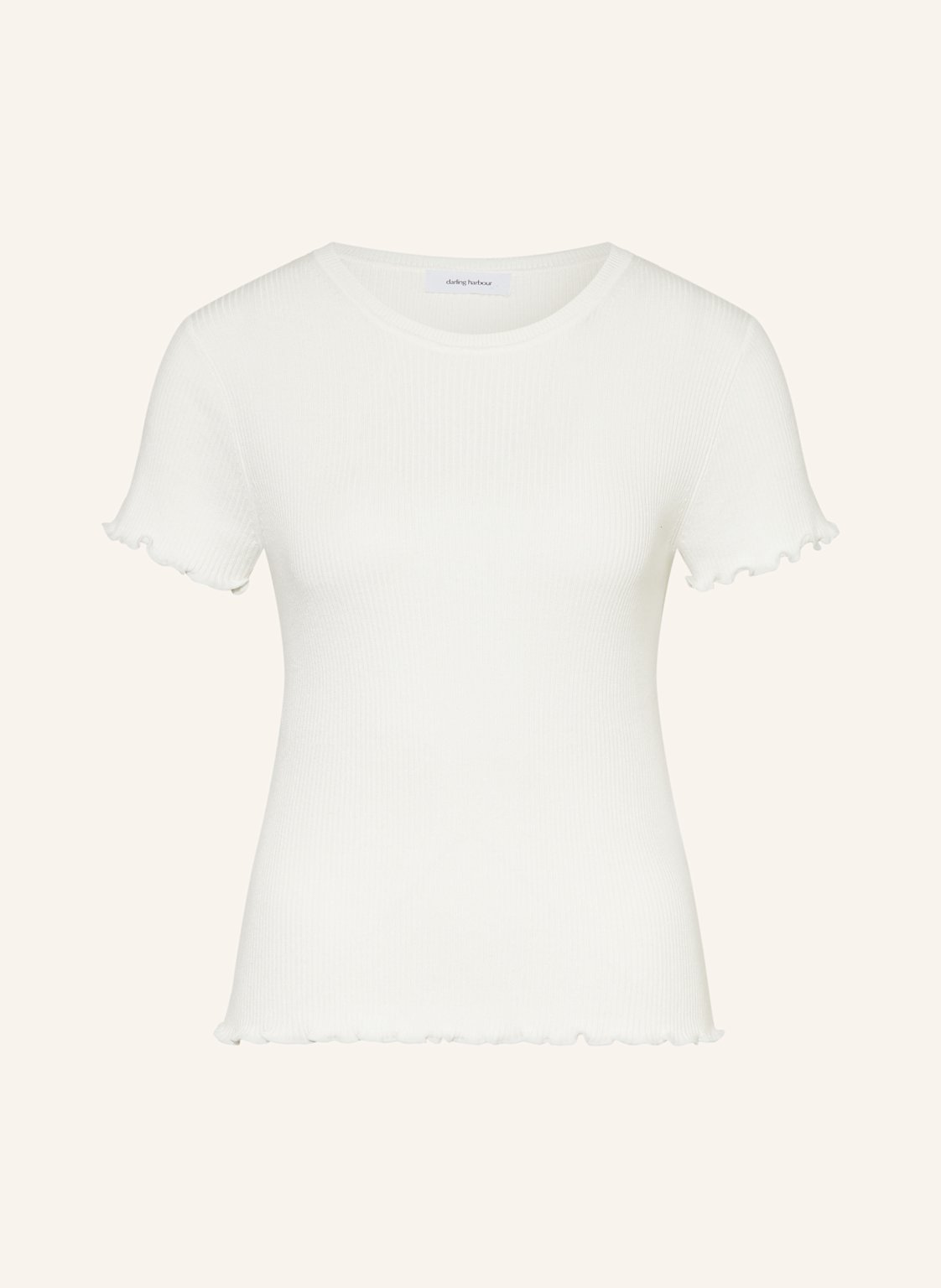 Darling Harbour Strickshirt weiss von darling harbour