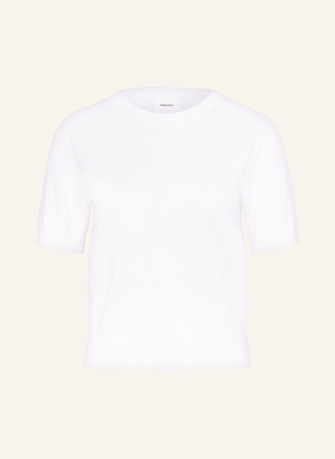 Darling Harbour Strickshirt weiss von darling harbour