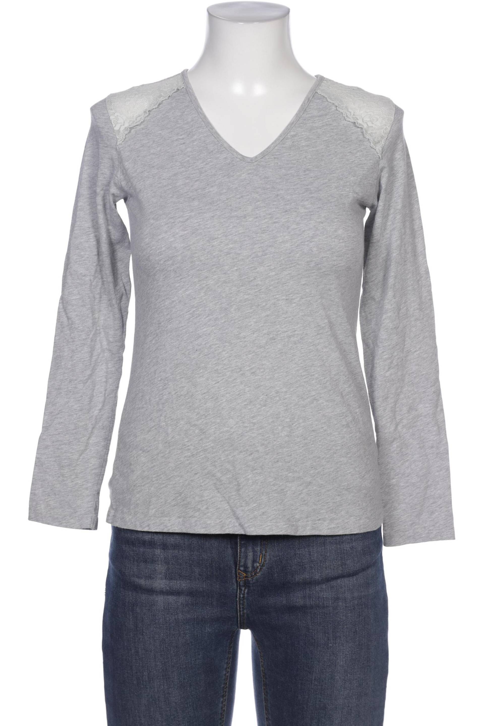 darling harbour Damen Langarmshirt, grau von darling harbour