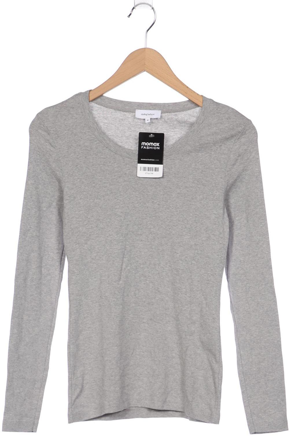 darling harbour Damen Langarmshirt, grau von darling harbour