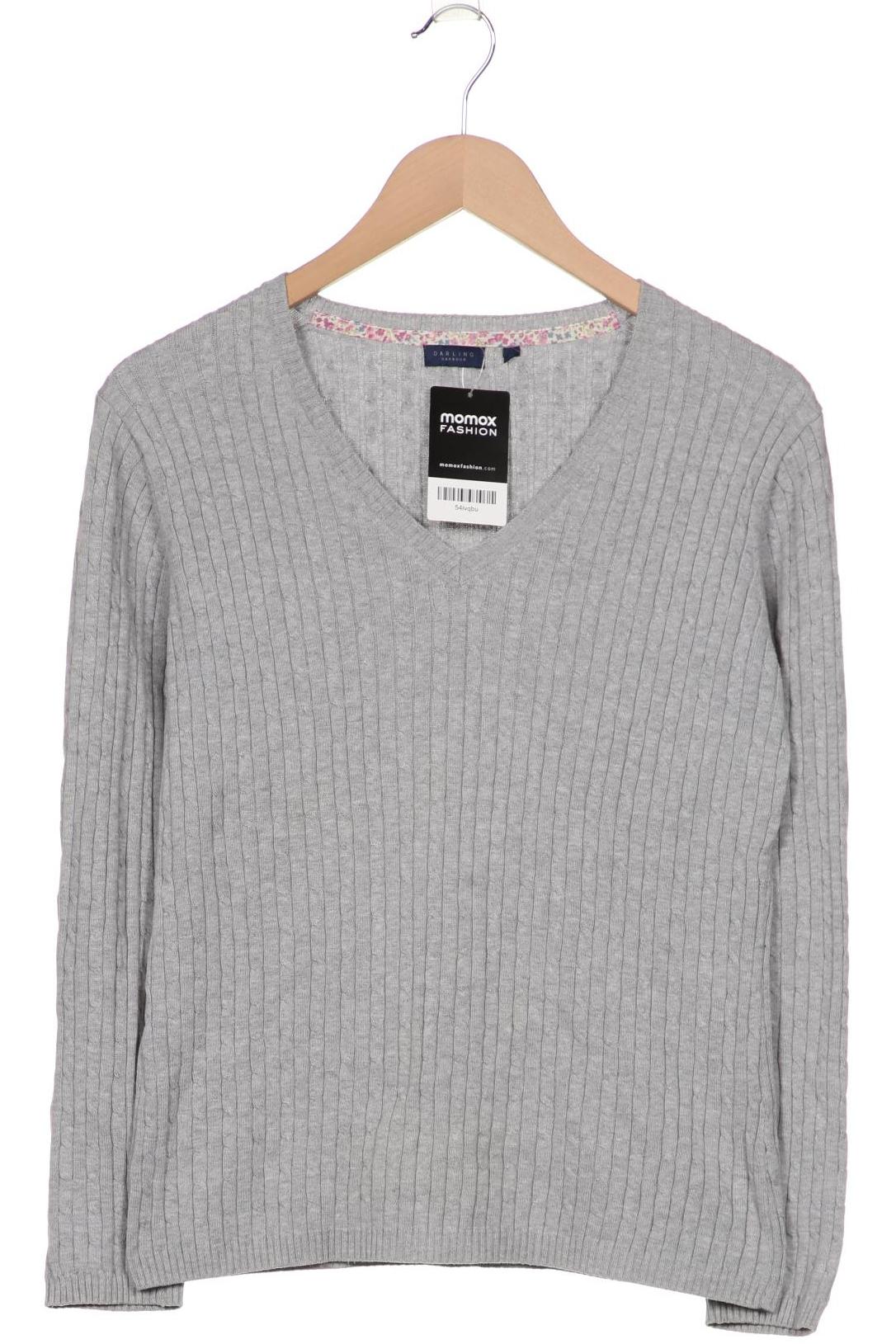 darling harbour Damen Pullover, grau von darling harbour