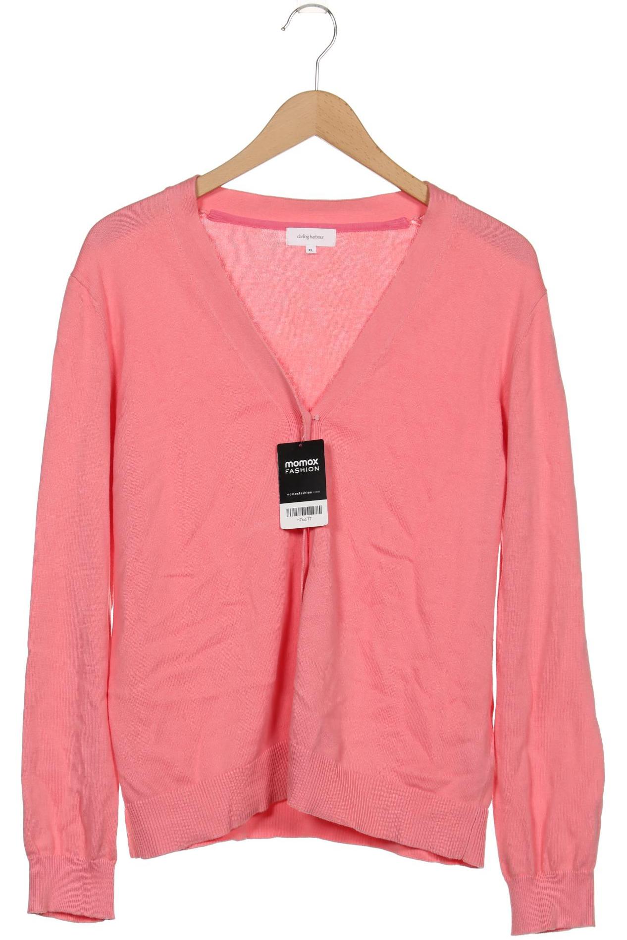 darling harbour Damen Strickjacke, pink, Gr. 44 von darling harbour