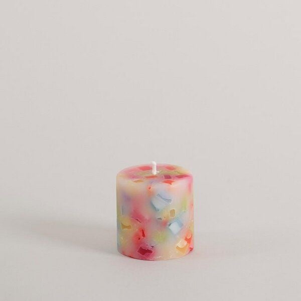 das ökolädchen Stumpenkerze aus Würfelwachs – verschiedene Größen von das ökolädchen