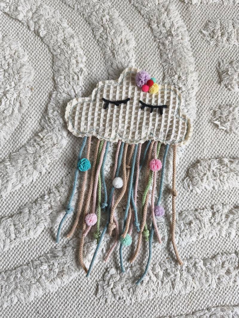 Wolken Applikation Für Schultüte Oder Kissen Zum Selbst Aufnähen von dasDekowerk