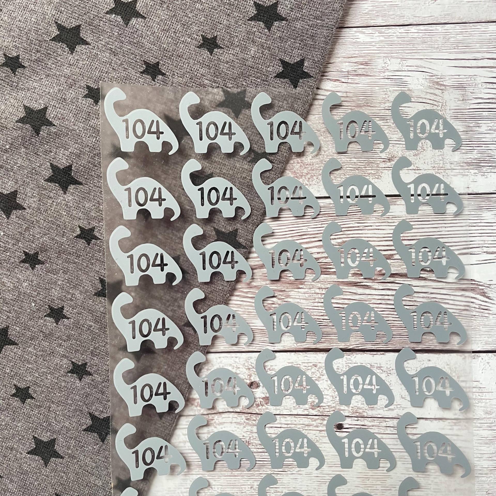 40 Größenetiketten Mit Deinen Wunschgrößen Zum Aufbügeln, Bügeletiketten Kleidergöße von dasFraeuleinSchick