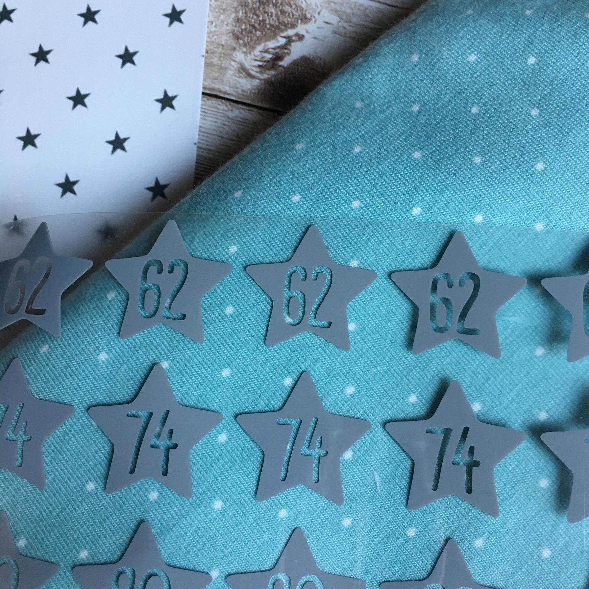 40 Größenetiketten Mit Deinen Wunschgrößen Zum Aufbügeln, Bügeletiketten von dasFraeuleinSchick