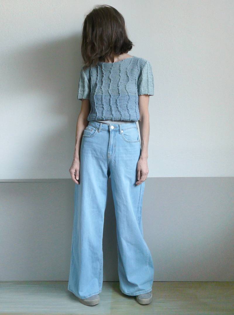 Grausilber Strickplatte von dashazim