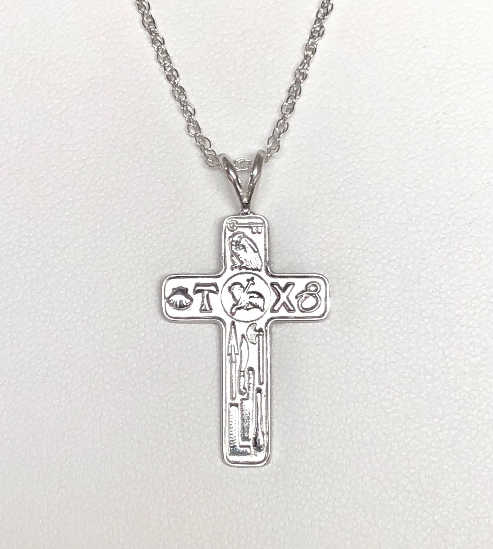 4114 Kleines Apostelkreuz von dasilvajewelry