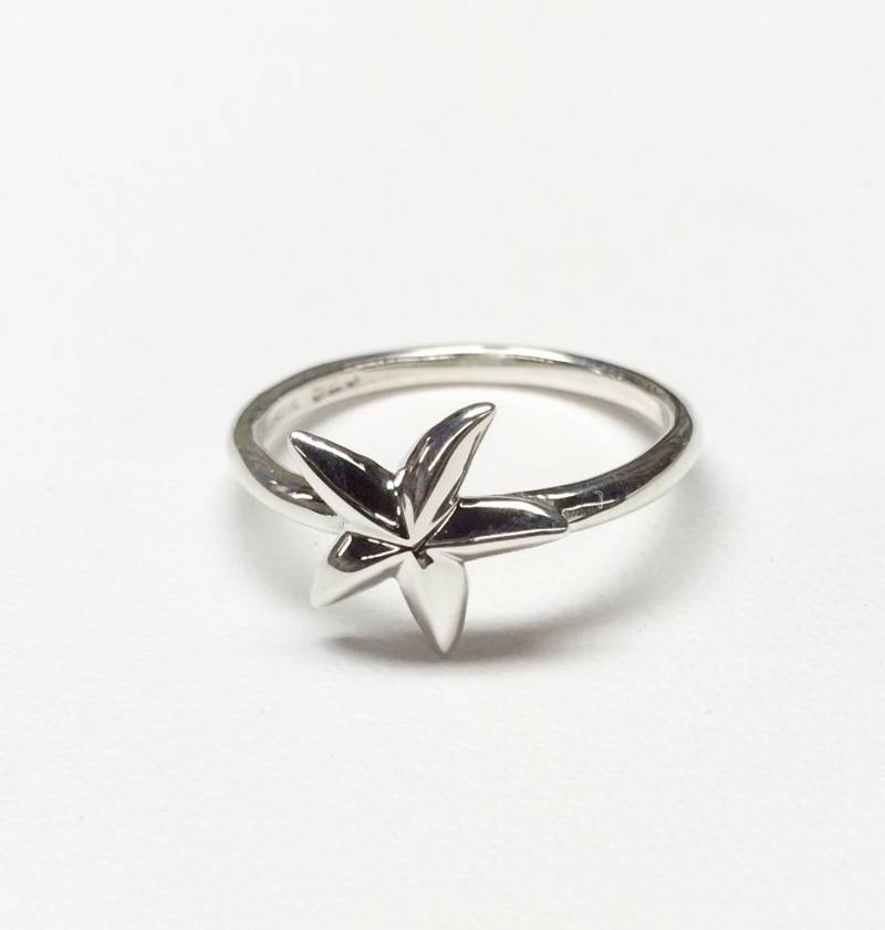 sterling Silber Seestern Ring sterling Silber Seestern Ring von dasilvajewelry