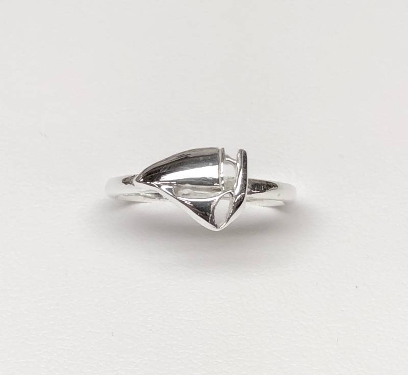 sterling Silber Segelboot Ring von dasilvajewelry