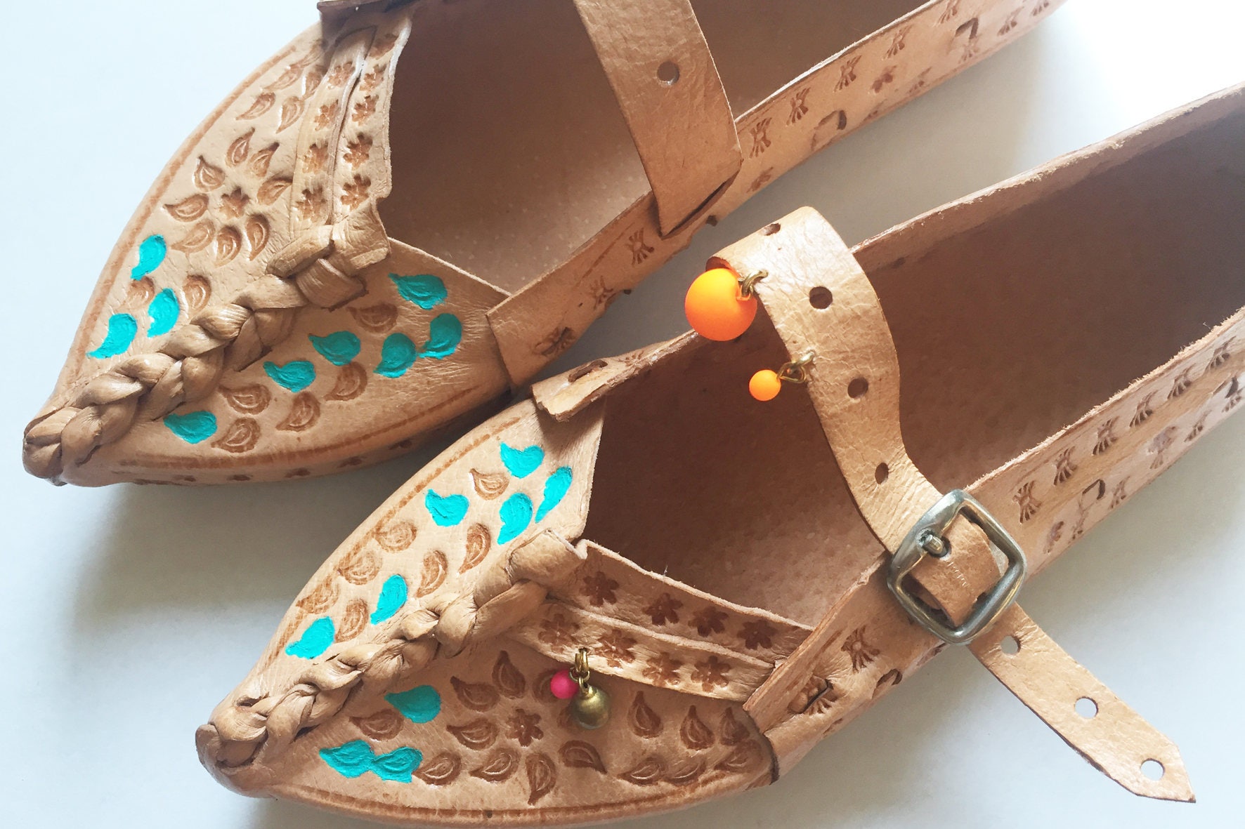 Papouce10//Leather Slippers Childrens Size 33 Papouce10//Leather Slippers Childrens Size 33 von dasloven