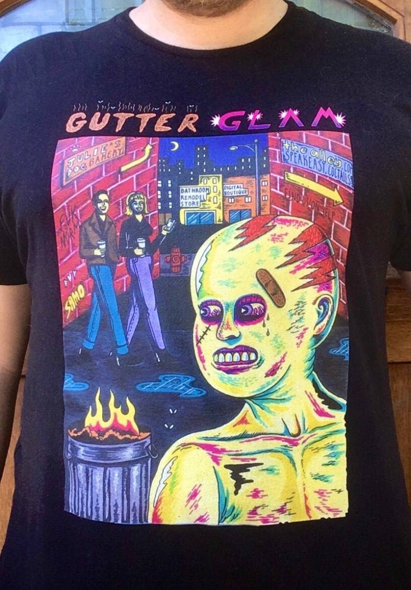 Gutter Glam Shirt von davevanpattenart