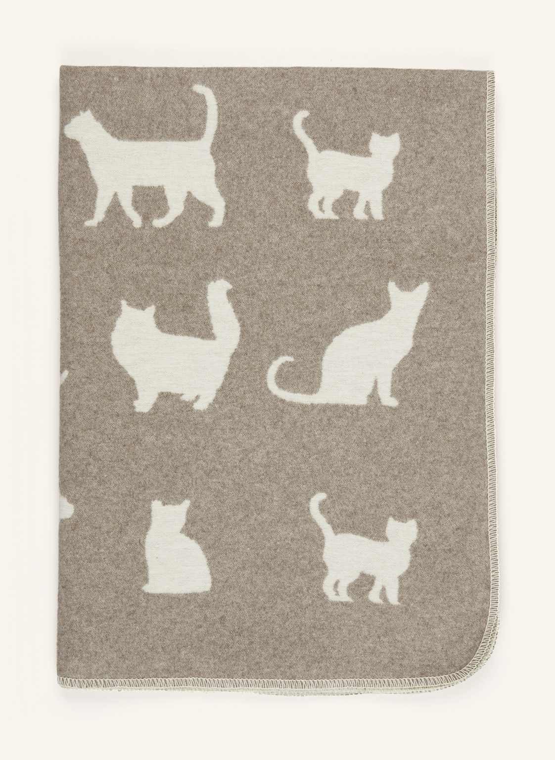 David Fussenegger Plaid Katzensilhouetten grau David Fussenegger Plaid Katzensilhouetten grau von david fussenegger