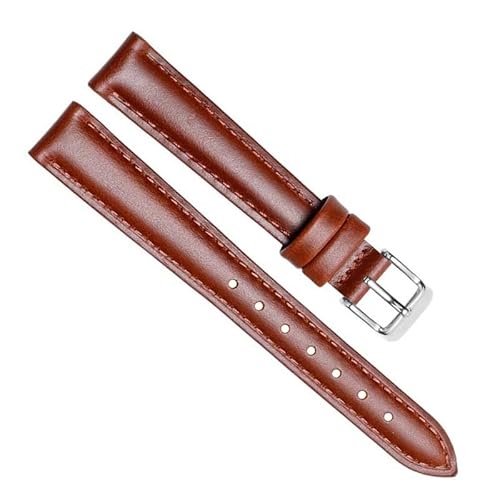 dayeer Echtes Leder Uhrenarmbänder Für DW wasserdicht und schweißfest flach universal(Browns,22mm) von dayeer