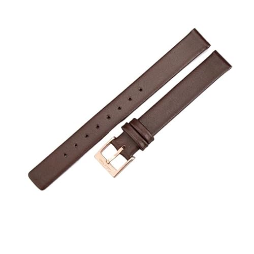 dayeer Echtes leder uhr strap frauen armband für K7A231/K3P236/K2B231 Sunrise serie(Black) von dayeer