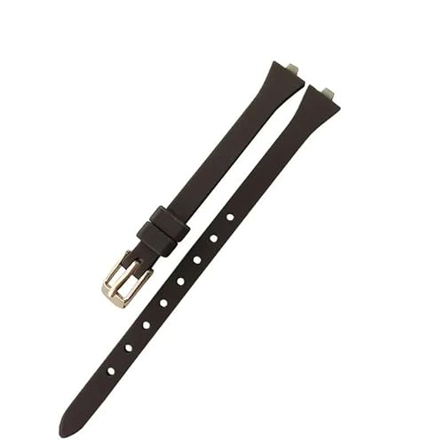 dayeer Für CK K4u236/K4u231 Damen-Silikon-Uhrenarmband, wasserdicht, weich, bequem, Armband-Zubehör(Brown-Rose) von dayeer