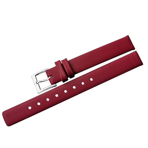 dayeer Für CK K7A231/236 K3M231/K2B231/K4D231 Damen-Uhrenarmband aus echtem Leder, speziell für K2G231/236 K9H2Y6/K2U/K8Q(Reds) von dayeer