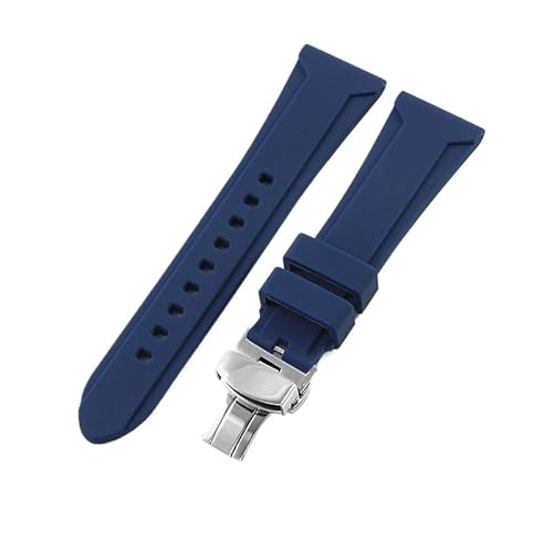 dayeer Silikon Herren Uhrenarmband für Diesel DZ4318/7395/4496/4323 Gummiband(Blues b,22mm) von dayeer