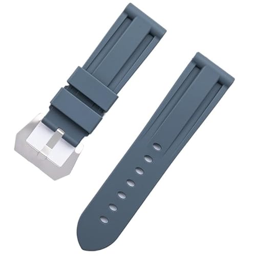 dayeer Silikon-Uhrenarmbänder für Diesel DZ7395, DZ7396, DZ4500, DZ4506 Uhrenarmband(Grays,22mm) von dayeer