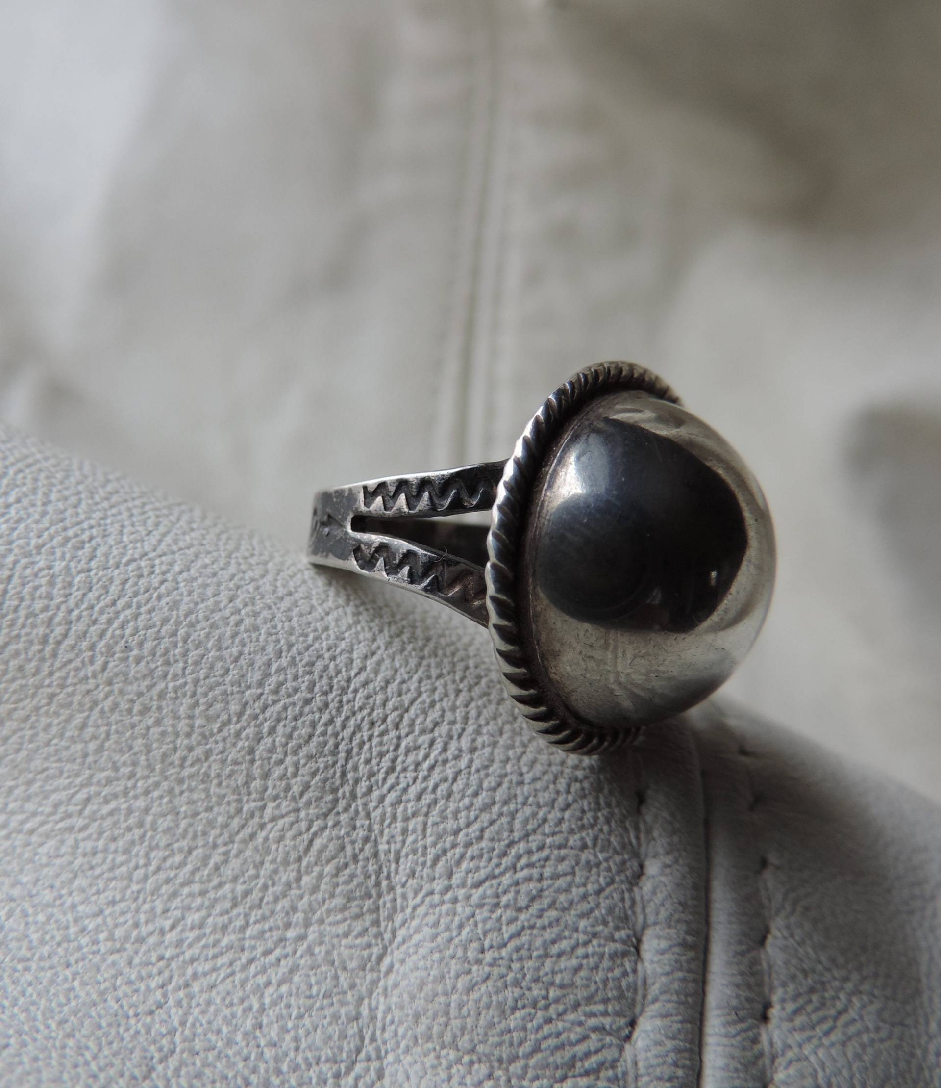 Kuppelring Sterlingsilber Hohler von dayintonight