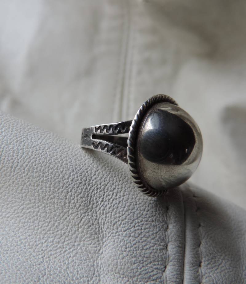 Kuppelring Sterlingsilber Hohler von dayintonight