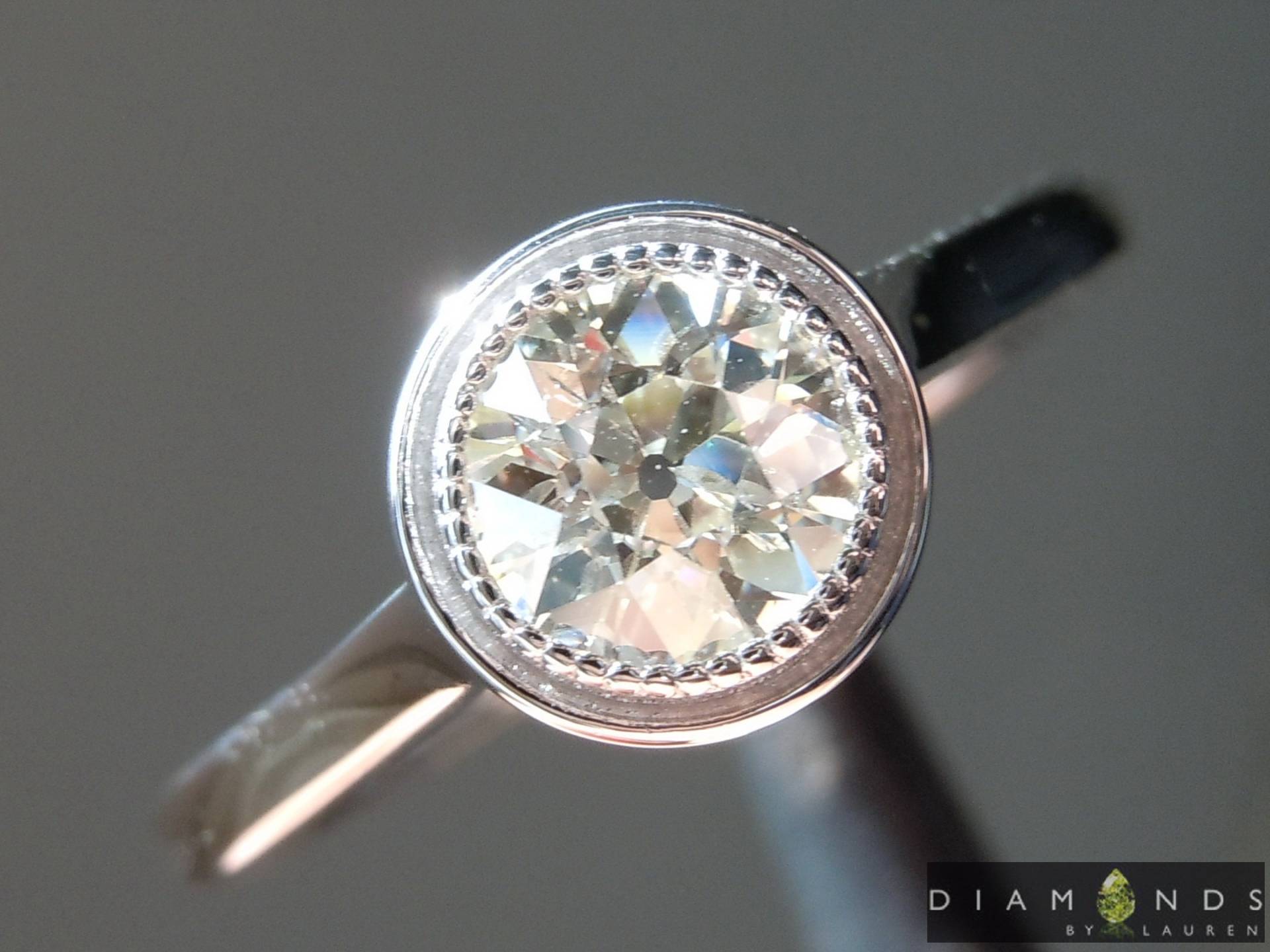 0.55Ct J Si1 Kreis Brillant Diamant Ring R8605 von dblauren