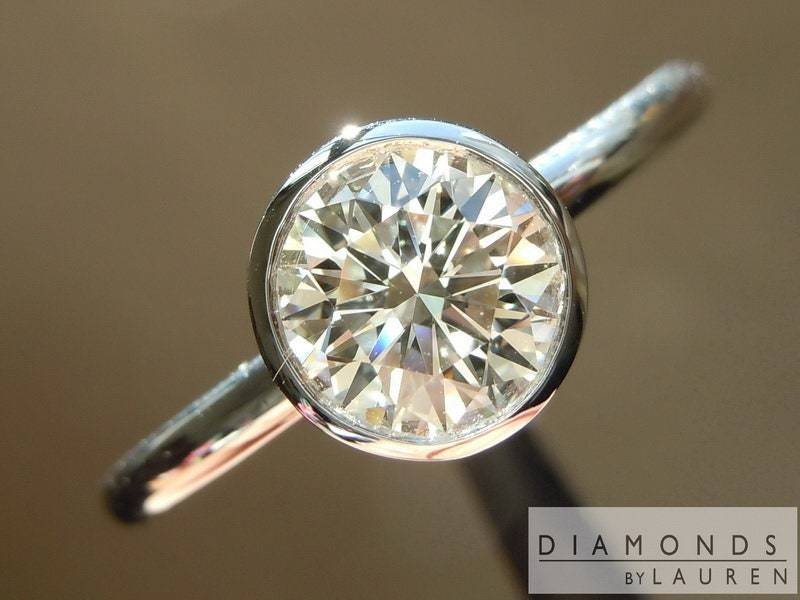 0.90Ct K Vs2 Rund Brillant Diamant Ring R4308 von dblauren
