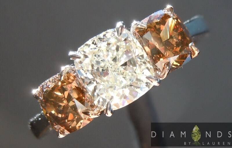 0.93Ct J Vvs2 Kissenschliff Diamant Ring R5212 von dblauren