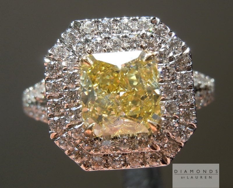 1.22Ct Intensives Gelb Vs2 Diamantring Im Strahlenschliff R4569 1.22Ct Intensives Gelb Vs2 Diamantring Im Strahlenschliff R4569 von dblauren