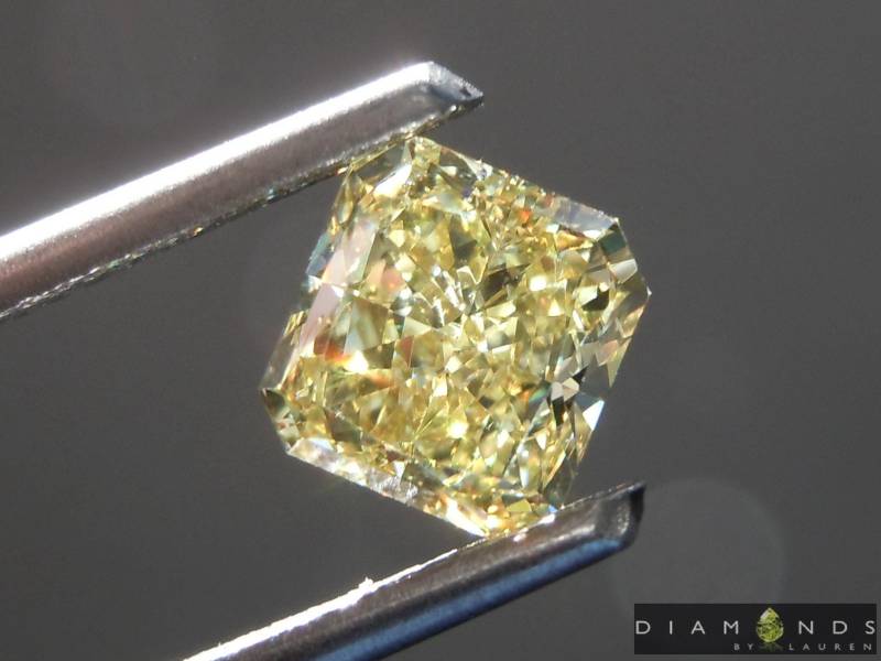 1.47Ct Gelb Vs1 Diamant Im Strahlenschliff R6431 von dblauren