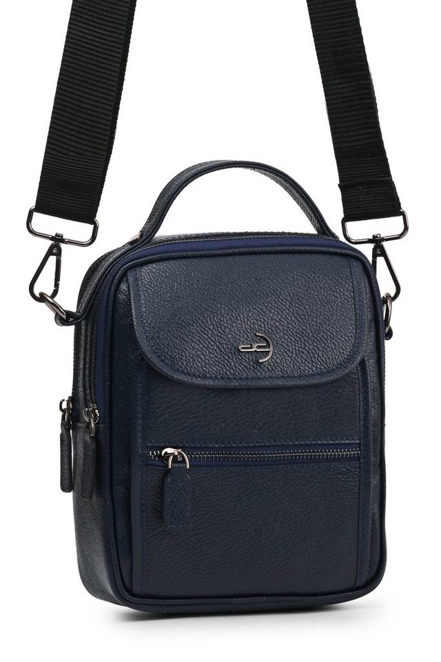 dc Dericompany Umhängetasche BD01476, Herren Echtleder Floater Design aus Lammleder, Ledertasche, Herrentasche aus echtem Leder von dc Dericompany