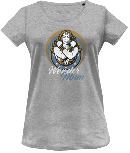 dc comics Damen Wowoots118 T-Shirt, grau meliert, X-Large von DC Comics