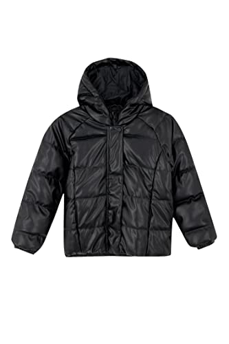 DeFacto Puffer Mantel für Mädchen - Gesteppt Jacke Für Mädchen Black,6/7 Y von DeFacto