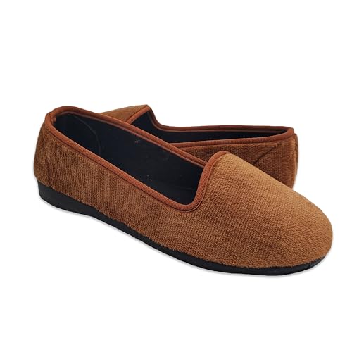 Defonseca Damen-Winterschuhe, geschlossene Ballerinas aus Samt, elegante und bequeme Friaul-Hausschuhe, Land von Siena, 39 EU Defonseca Damen-Winterschuhe, geschlossene Ballerinas aus Samt, elegante und bequeme Friaul-Hausschuhe, Land von Siena, 39 EU von de fonseca