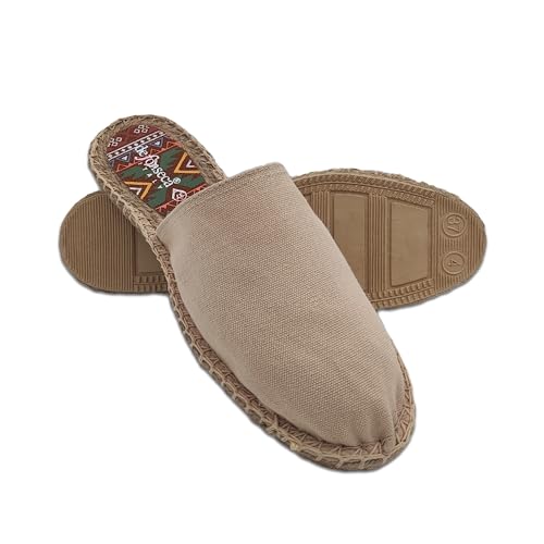 Wunderschöne Sandalen im provenzalischen Stil, Damenschuhe für den Sommer, geschlossene Vorderseite, elegante Espadrilles-Sandalen aus Seil, Haselnuss, 39 EU Wunderschöne Sandalen im provenzalischen Stil, Damenschuhe für den Sommer, geschlossene Vorderseite, elegante Espadrilles-Sandalen aus Seil, Haselnuss, 39 EU von de fonseca