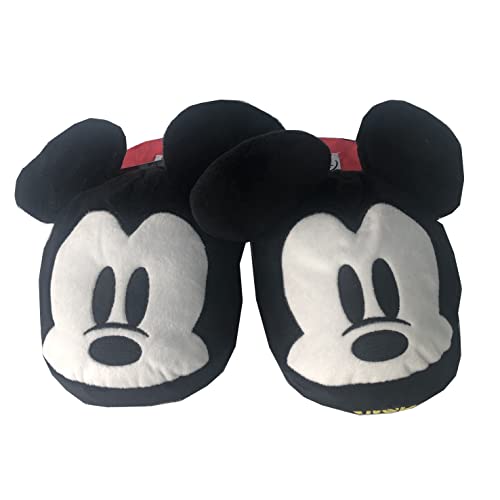 de fonseca Disney W780 Hausschuhe Mickey Mouse 3D Art.TICINO W780, Schwarz , 37/39 EU von de fonseca