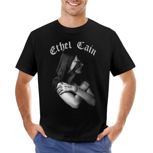 Ethel-Cain-T-Shirt-Quick-Drying-t-Shirt-Clothes-T-Shirt-for-a-Boy-Black von de31tusreyu6