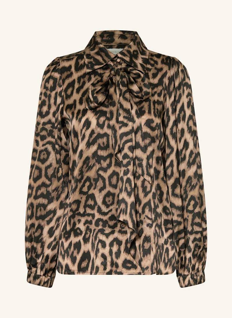 Dea Kudibal Blusenshirt Kikkidea Aus Seide Mit Abnehmbarer Schluppe braun von dea kudibal